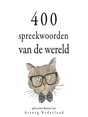 cover image of 400 spreekwoorden van de wereld